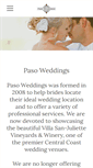 Mobile Screenshot of pasoweddings.com